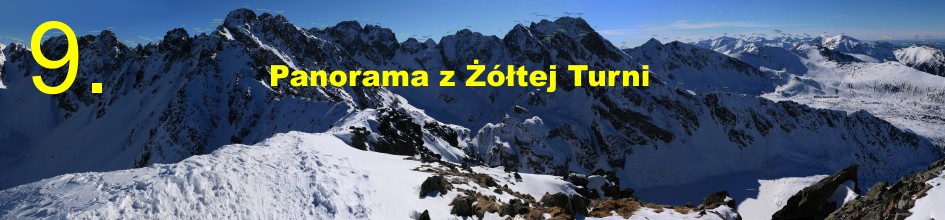 Panorama z Żółtej Turni